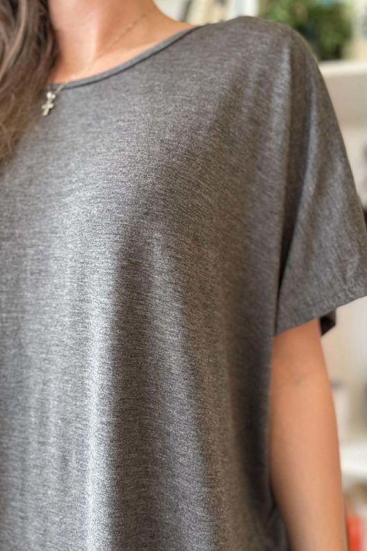 Perfect Tee Dark Grey Marl